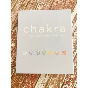 Shoppe Geo Chakra Crystal Collection 7 Piece Home Decor Wellness NEW